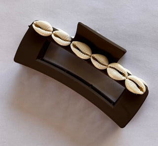 Cowrie Shell Hair Clip