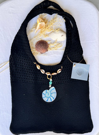 Costal Cowgirl Shell Nior Tote