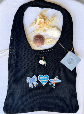 Costal Cowgirl Shell Nior Tote